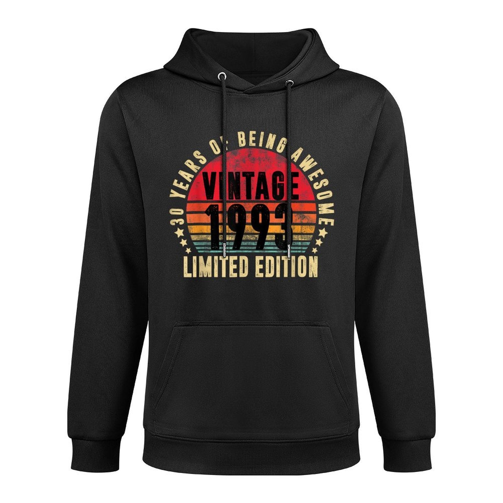 Vintage 1993 - 30 Years Of Being Awesome Retro 30th Birthday Kangaroo Pocket Hoodie