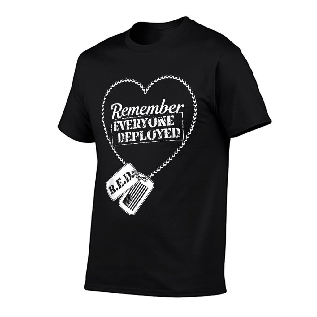 Distressed R.E.D. Friday - Remember Everyone Deployed  Wrinkle-resistant T-Shirt