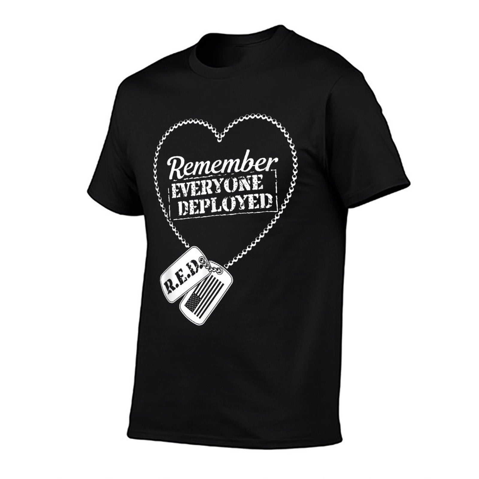 Distressed R.E.D. Friday - Remember Everyone Deployed  Wrinkle-resistant T-Shirt