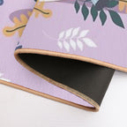 Little Fox Sleeping  Non-Slip Bath Mat