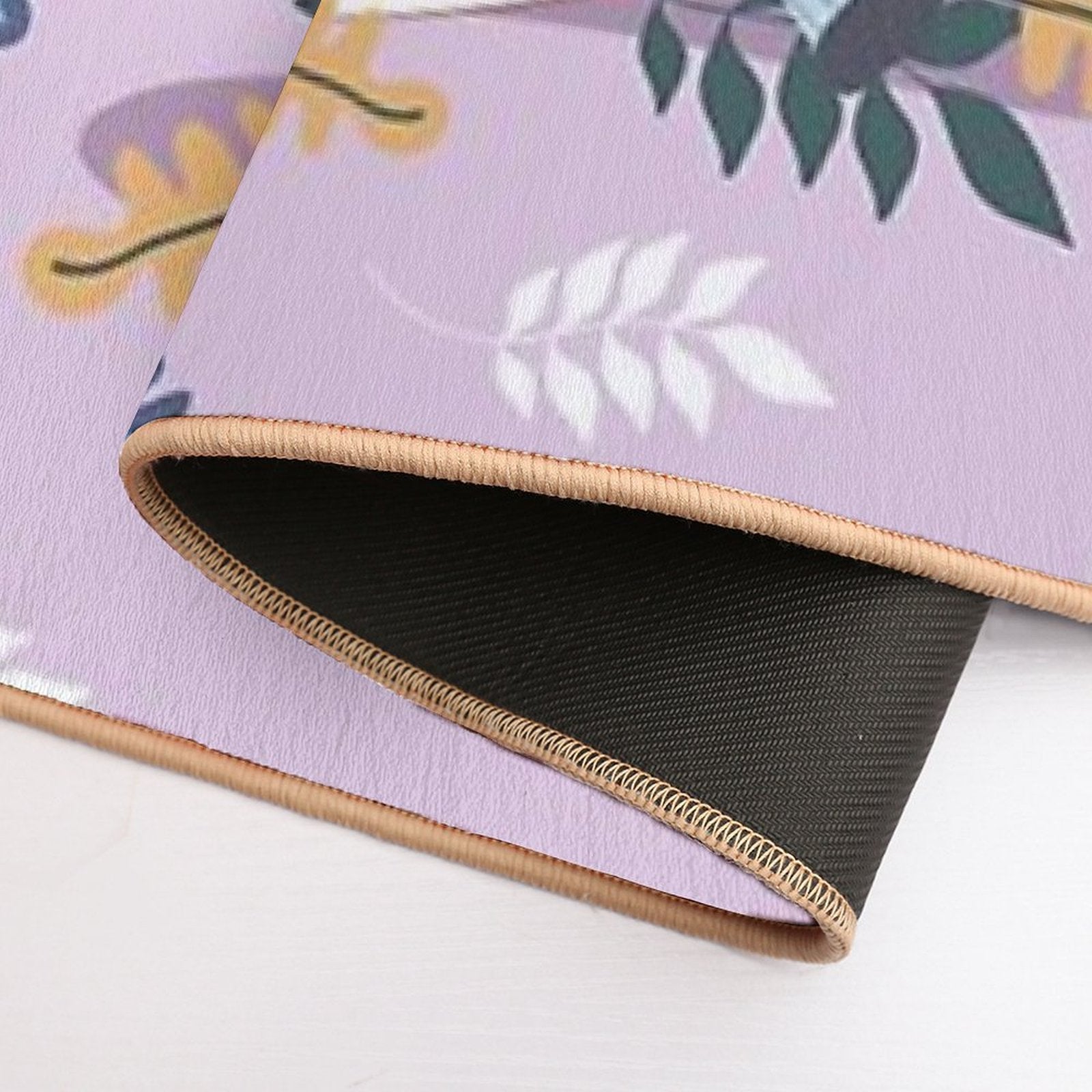 Little Fox Sleeping  Non-Slip Bath Mat