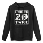 40th Birthday Adjustable Hood Hoodie