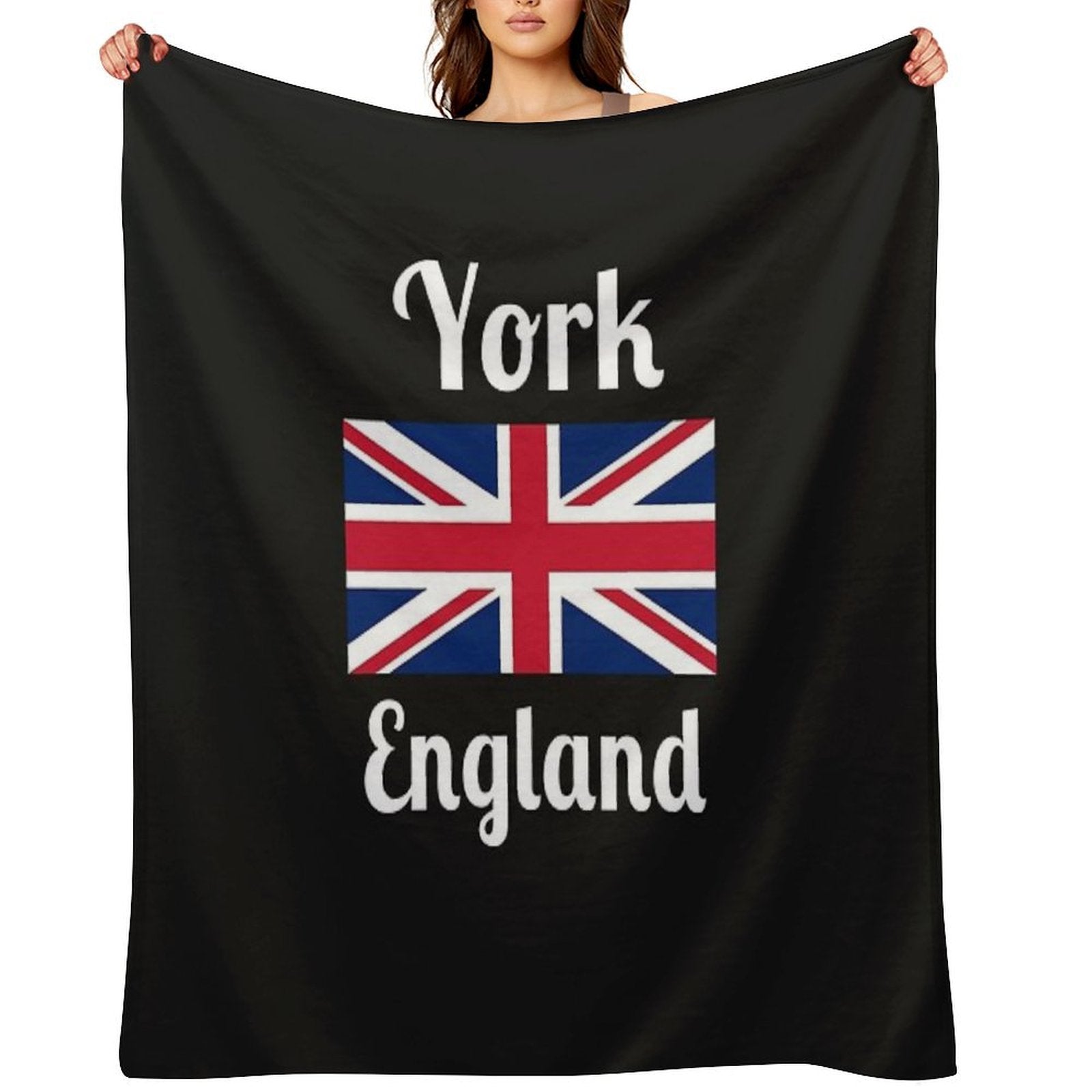 York England - Stylish Prints, All-season Throw Blanket