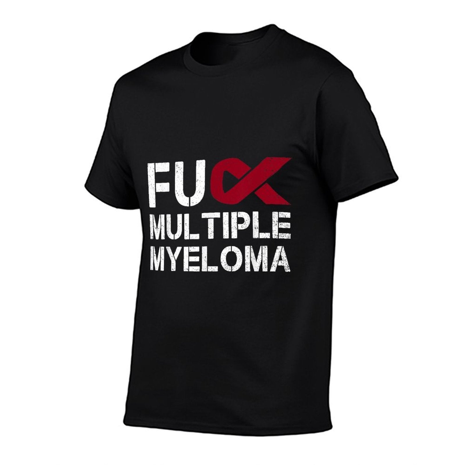 Fuck Multiple Myeloma Awareness Month Ribbon Warrior Fighter  Stretchy T-Shirt