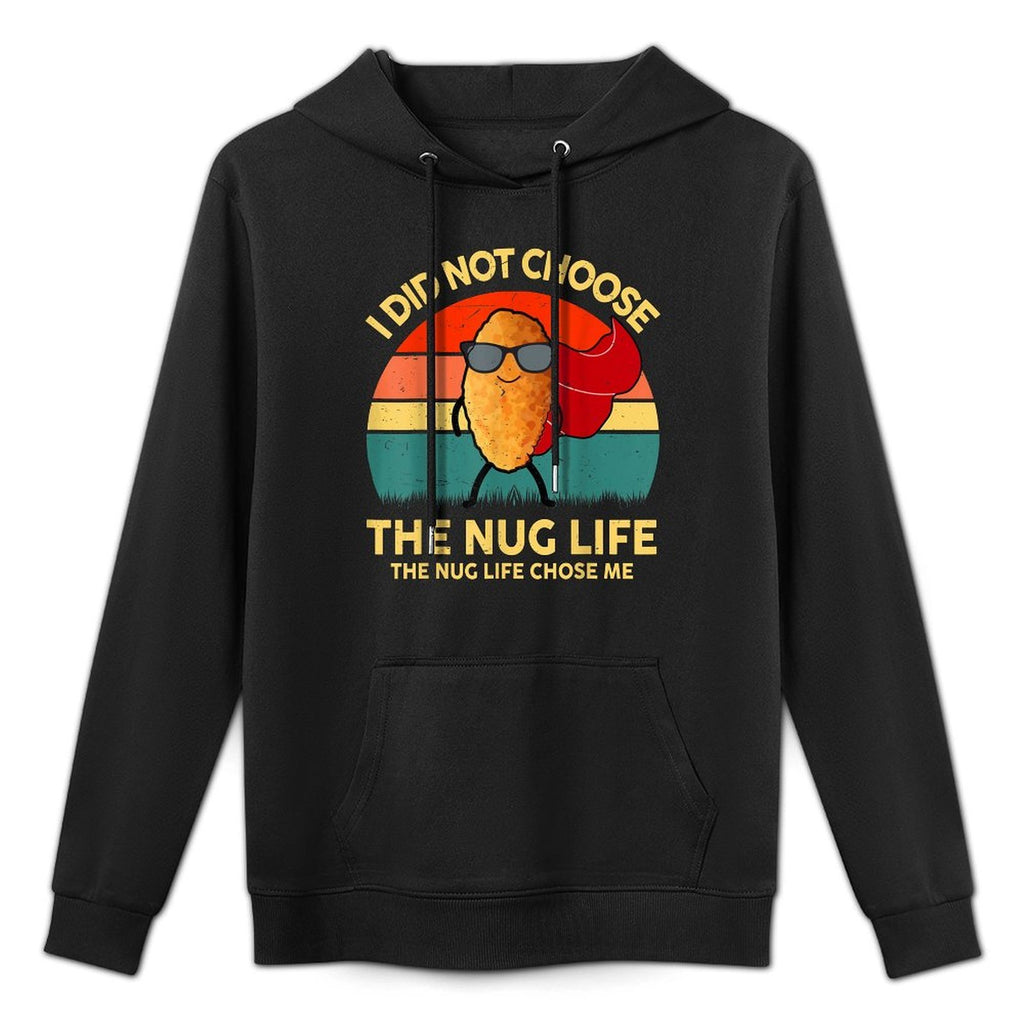 Funny I Love Chicken Nuggets Nug-Life Kids Boy Toddler All-Day Comfort Hoodie