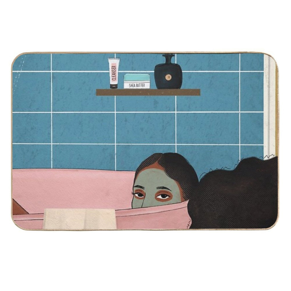 Restful Rest  Repositionable Bath Mat
