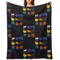 Eric Carle Animals Eco-conscious Throw Blanket