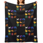 Eric Carle Animals Eco-conscious Throw Blanket