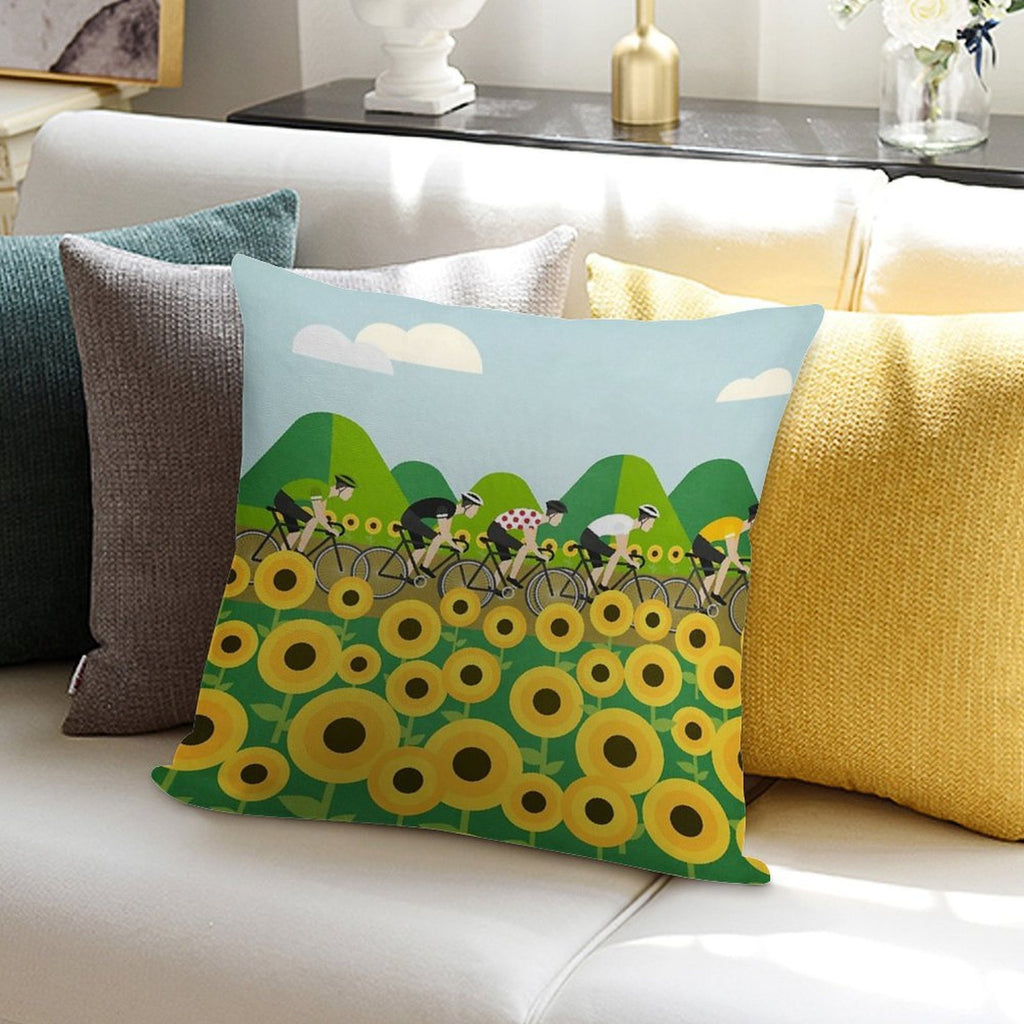 Le Tour I Soft Reinforced Edging Throw Pillow