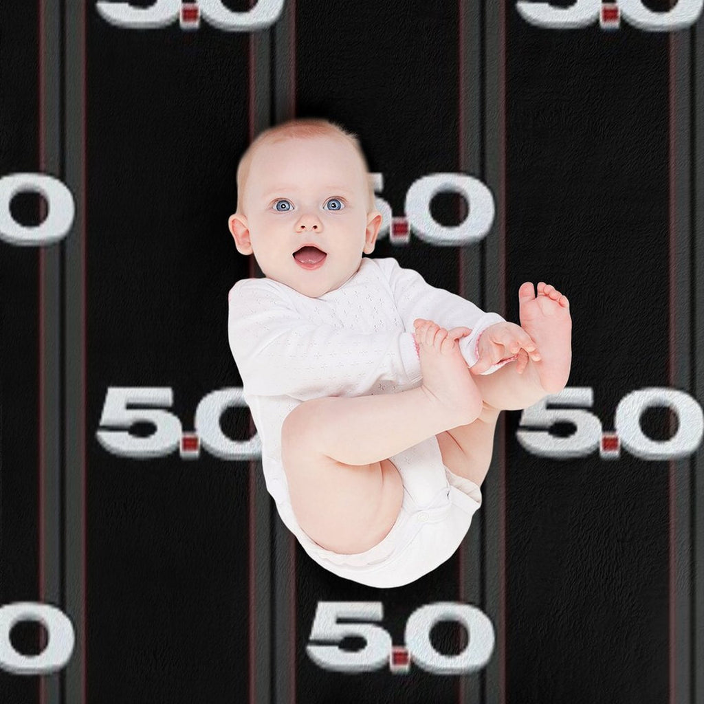 Mustang GT Coyote 5.0 V8 GT S197 Premium Throw Blanket