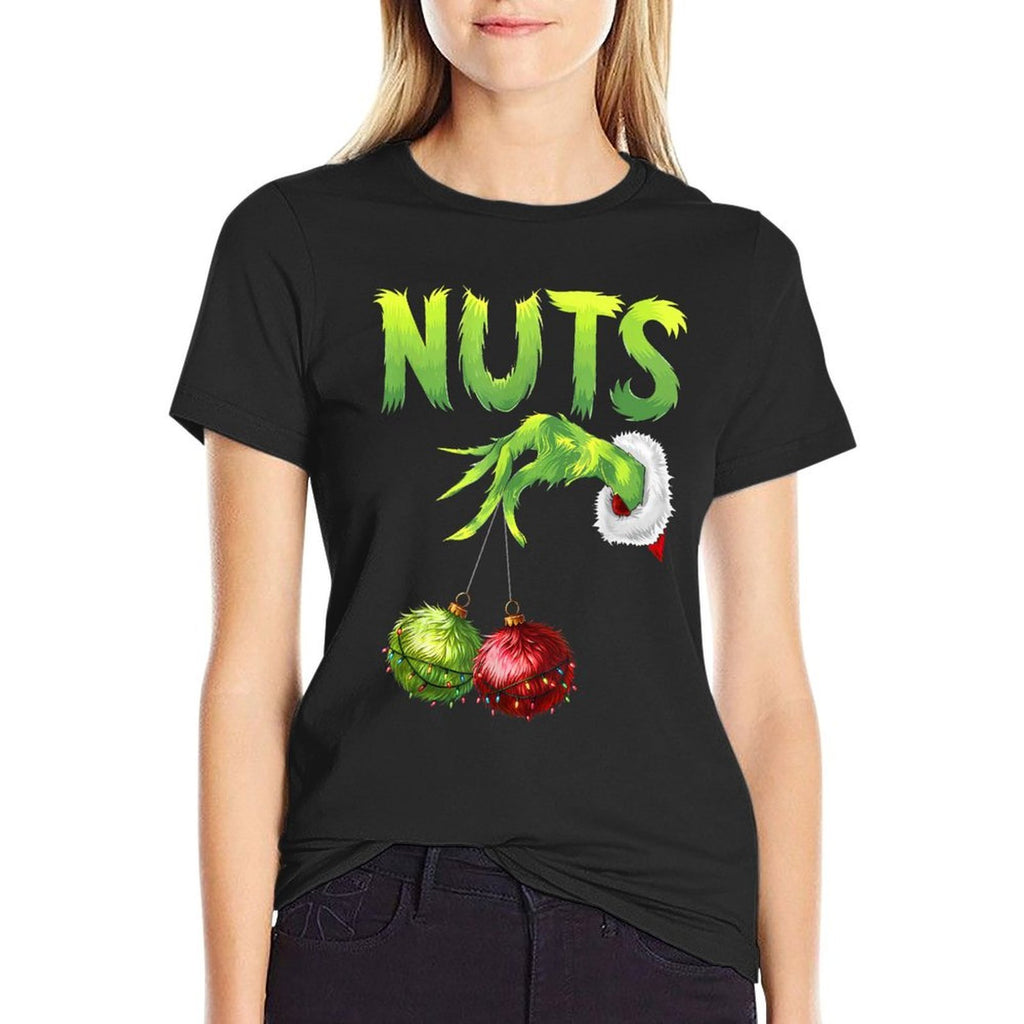 Chest Nuts Matching Chestnuts Funny Christmas Couples Nuts  Moisture-wicking T-Shirt