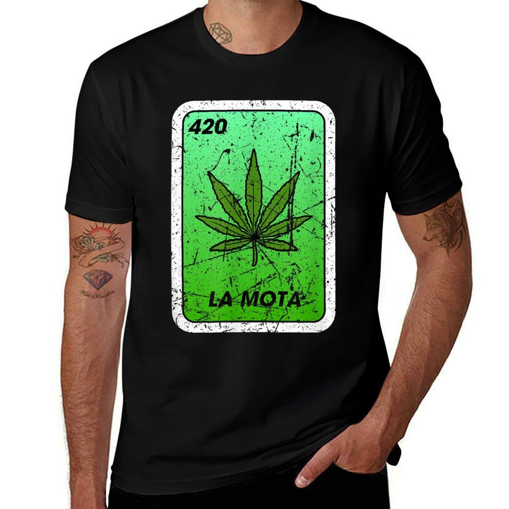 Funny 420 - La Mota Tee Hispanic Weed Smoker  Quick-drying T-Shirt