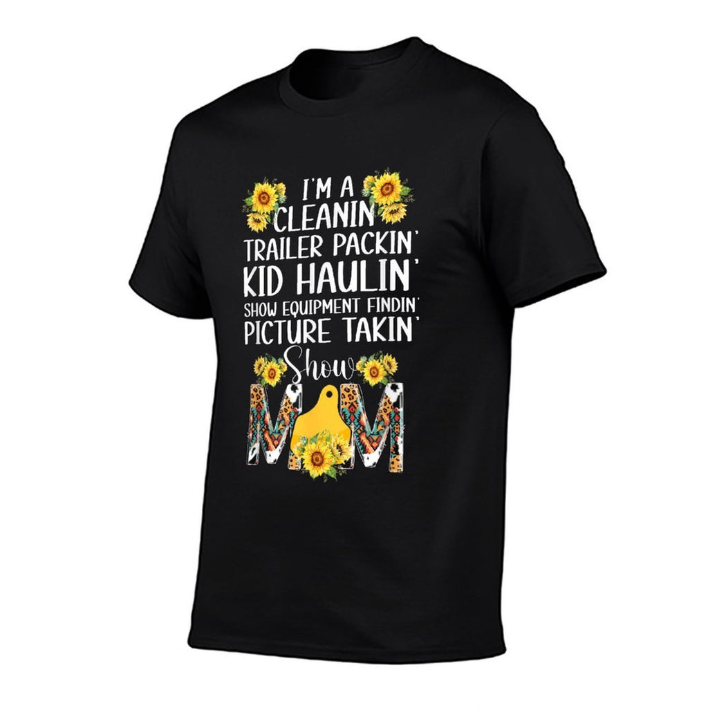 Livestock Show Mom Definition Livestock Show Mama  Polyester Blend T-Shirt