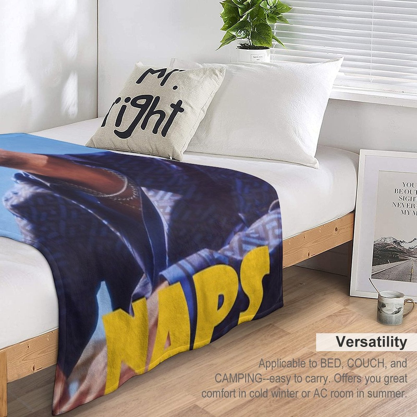 Team NAPS Sustainable Throw Blanket