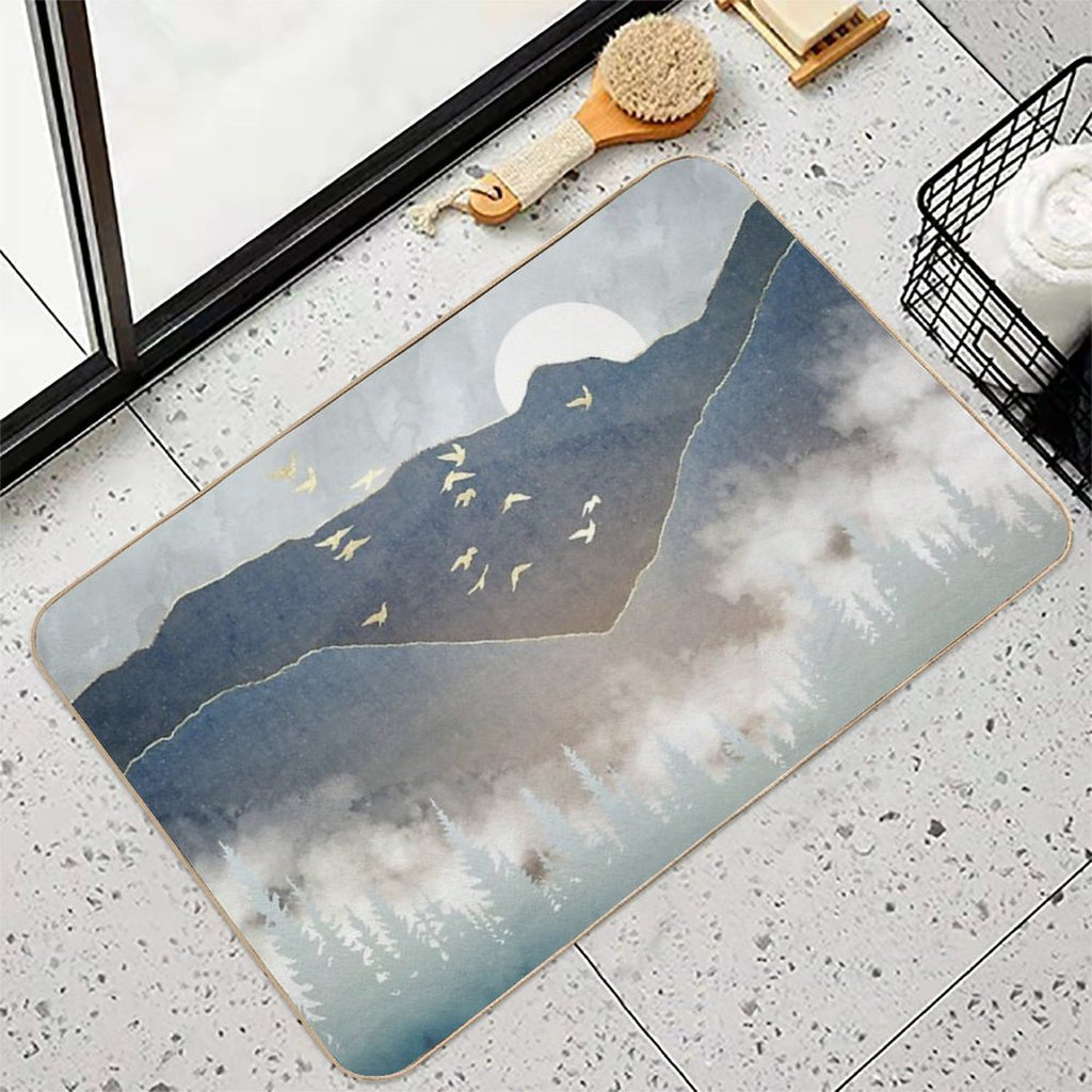 Blue Mountain Mist  Absorbent Bath Mat