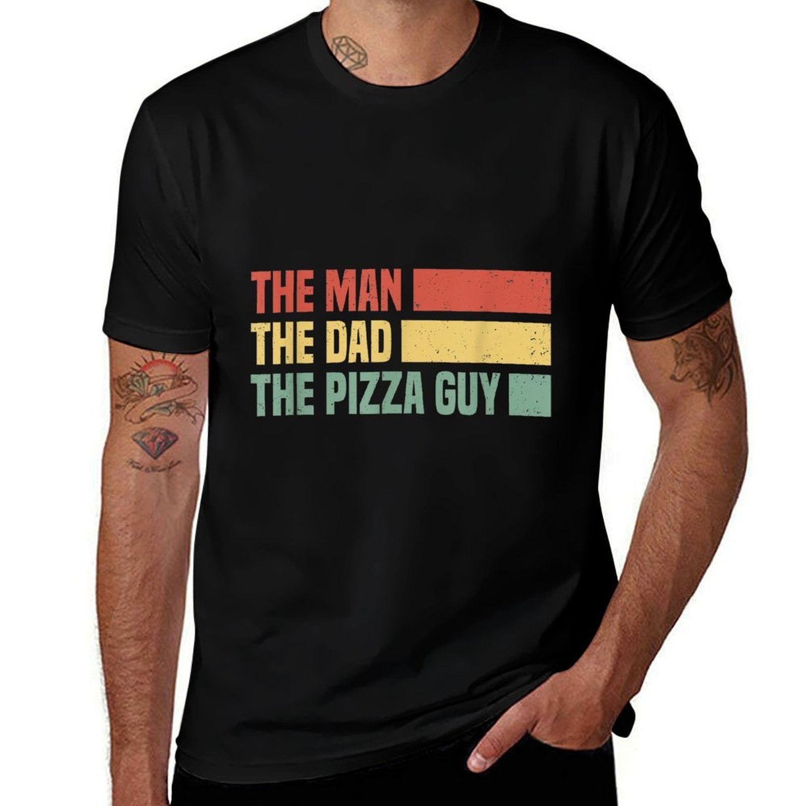 Pizza Delivery Guy - Design for Pizza Lovers  Moisture-wicking T-Shirt