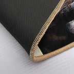 African Mask Man  Multi-Purpose Bath Mat