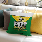 Pot Noodle Cushion Soft Bedroom Essential Throw Pillow