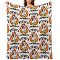 Steve's Lava Chicken Minecraft Movie All-season Throw Blanket