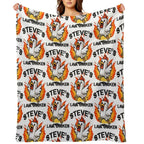 Steve's Lava Chicken Minecraft Movie All-season Throw Blanket