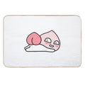 Kakao Friends Apeach Heart  Versatile Bath Mat