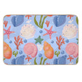 Sea Pattern 002  Odorless Bath Mat