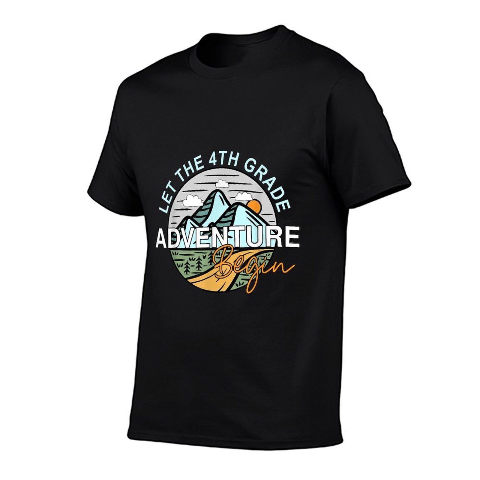 Let The 4th Grade Adventure Begin Back To School Funny  Classic T-Shirt