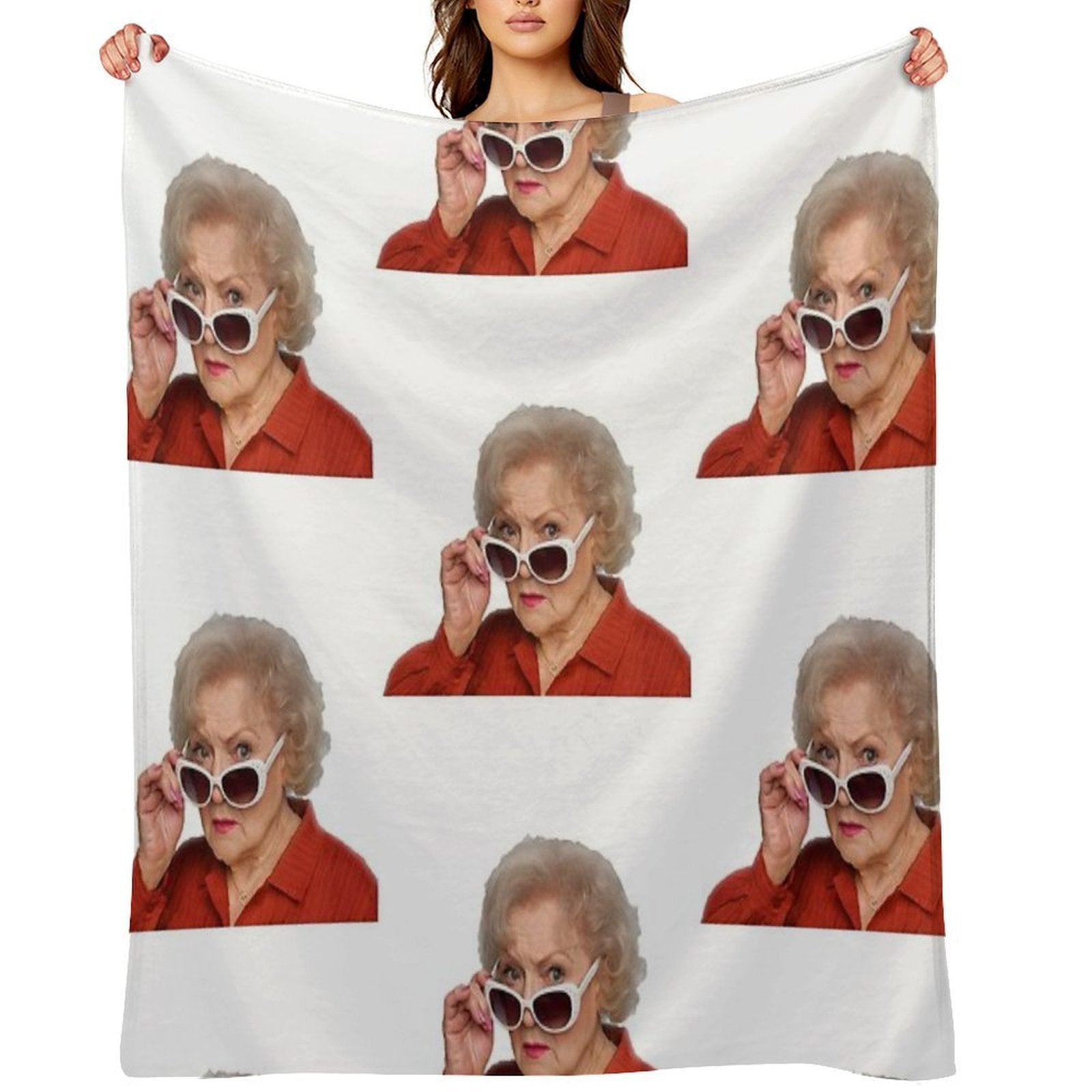 Betty White Durable Throw Blanket