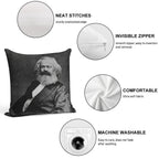 Karl Marx (best Quality) Soft Easy Maintenance Throw Pillow
