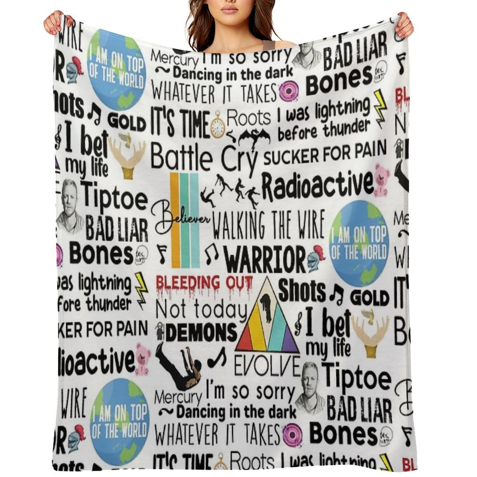 Dragons' Anthems Durable Throw Blanket