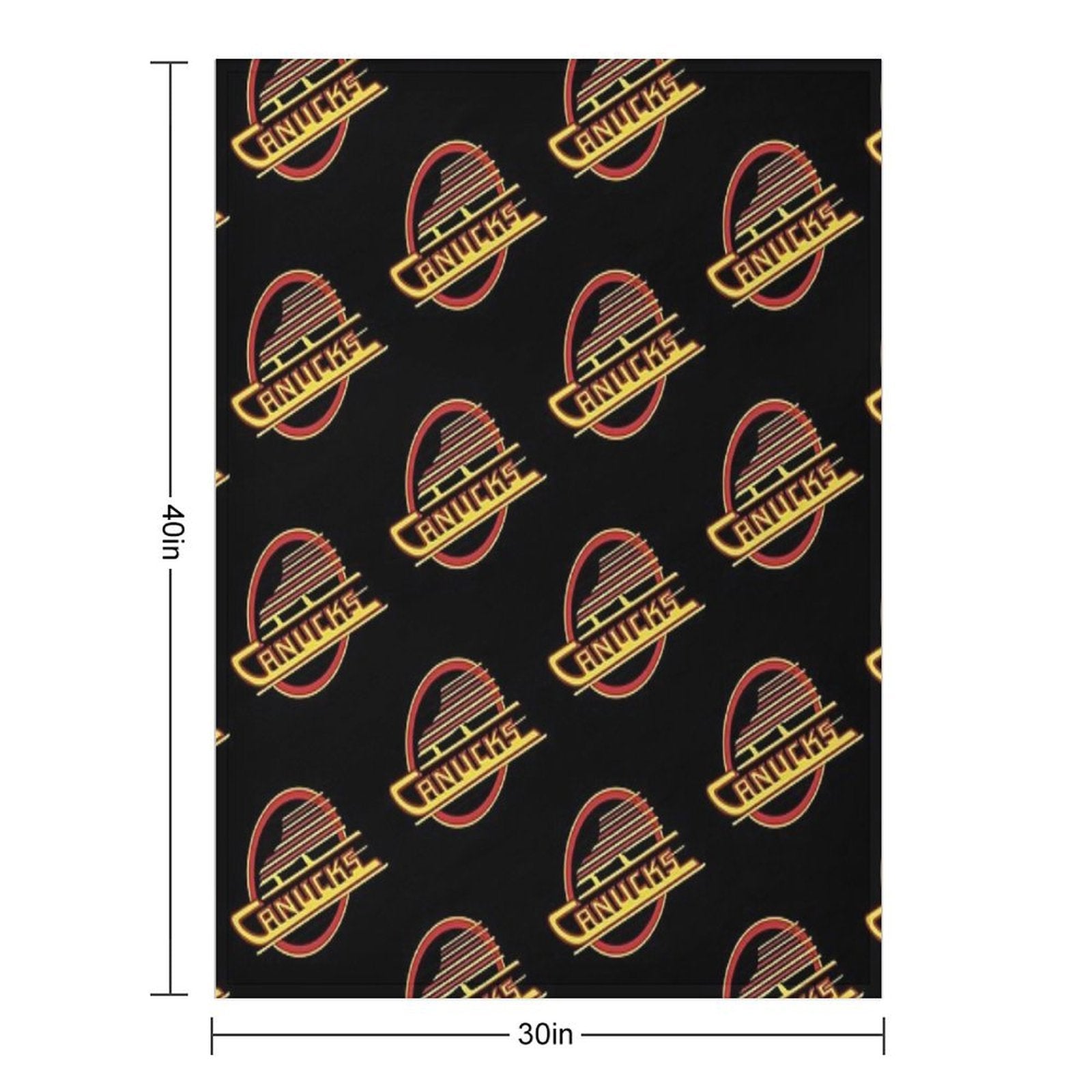 Canucks-vancouver Gift-ready Throw Blanket