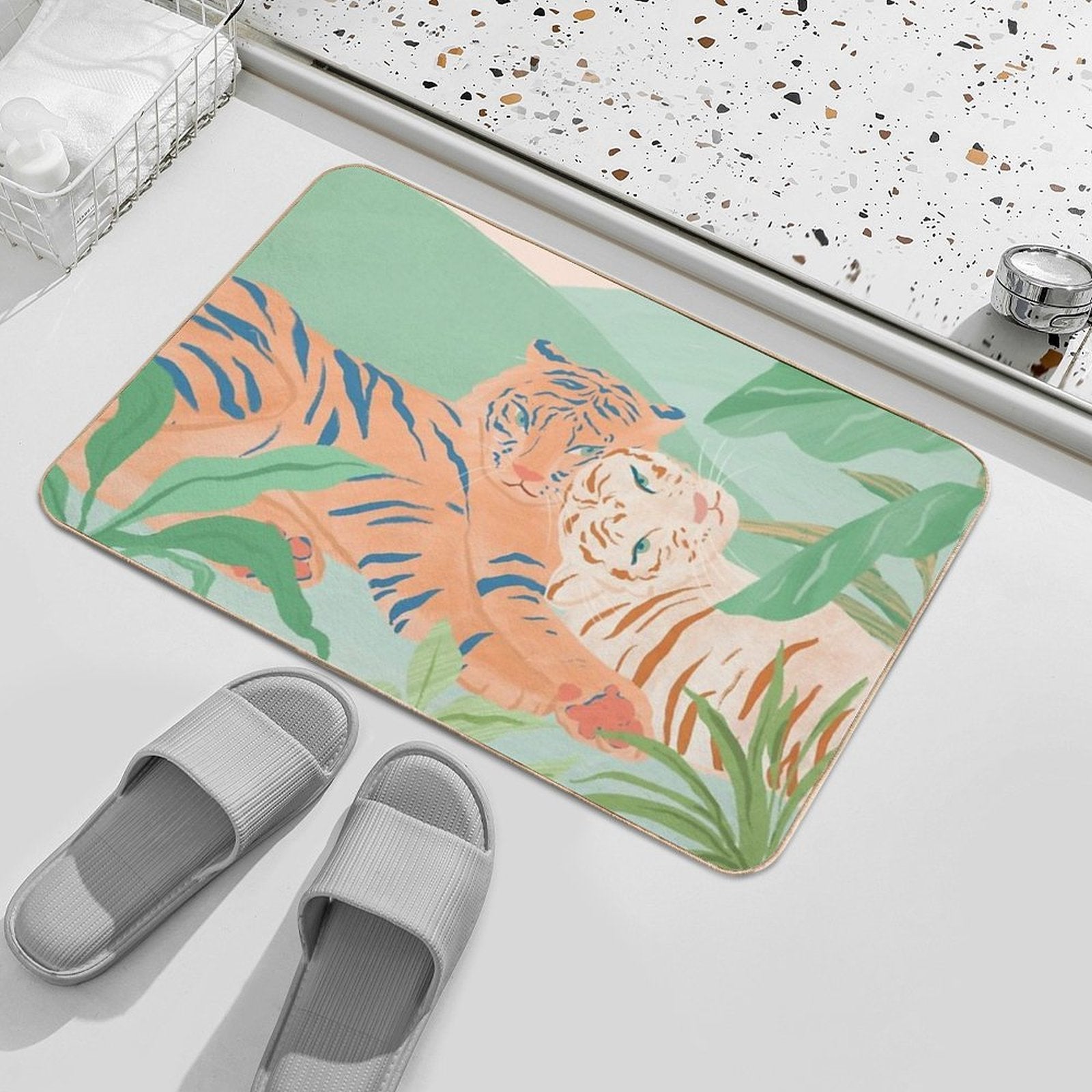 Easy Tigers  Versatile Bath Mat