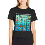 SpongeBob SquarePants Plankton How Are You Feeling Cartoon  Summer-ready Fabric T-Shirt
