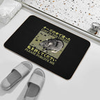 Lost in The Cheese Rat  Pet-Safe Bath Mat