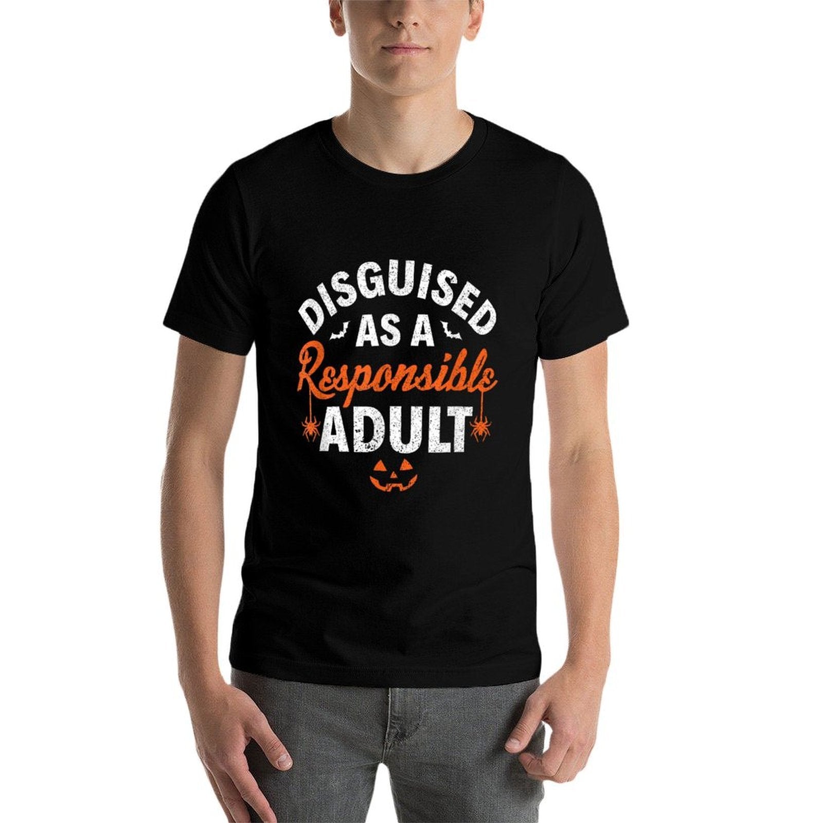 Halloween Dressed Up As A Responsible Adult  Eco-friendly Material T-Shirt