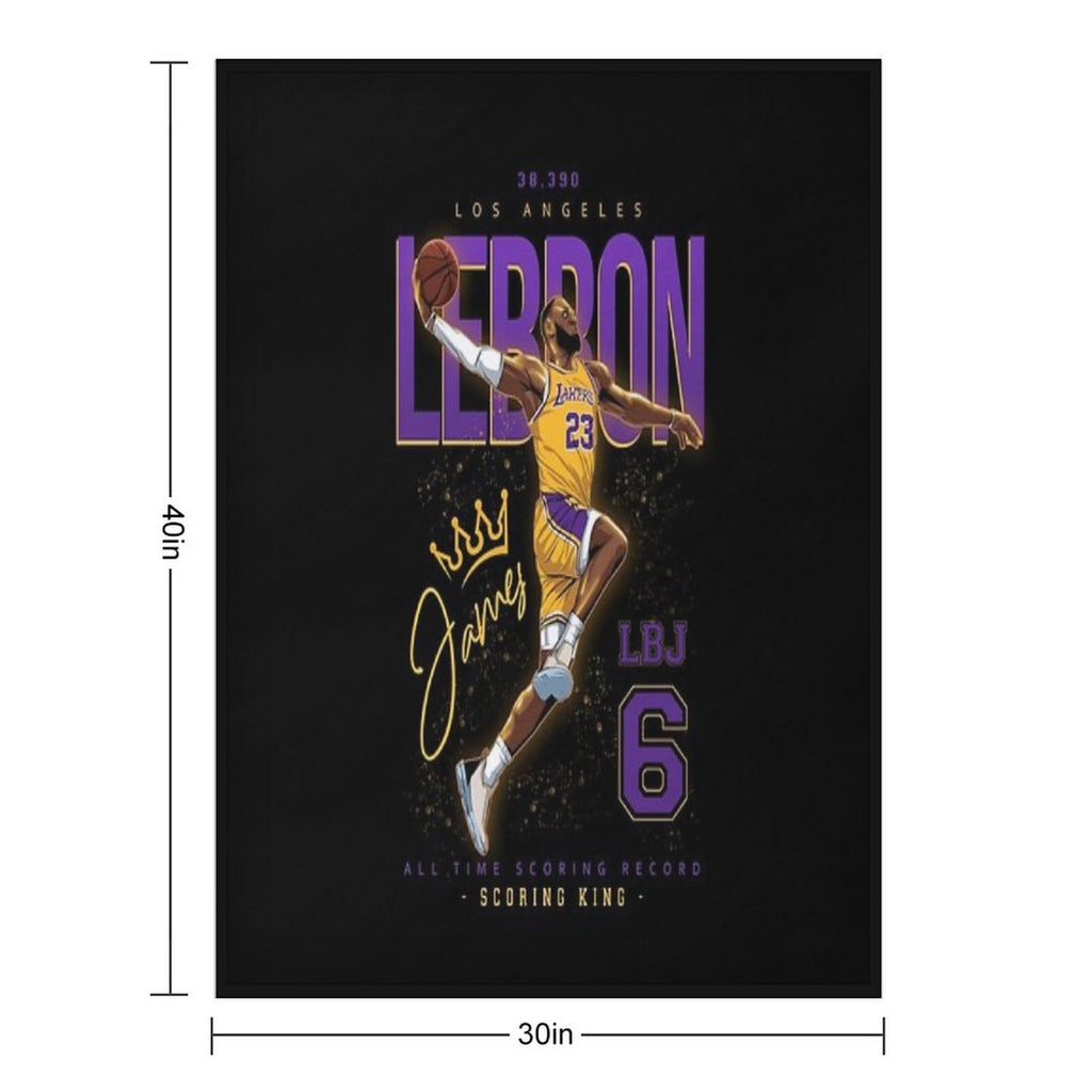 Lebron James Comfort Throw Blanket