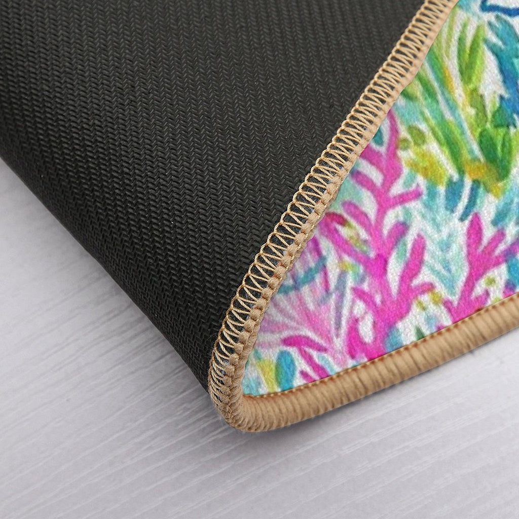 Summer Lily Ocean Holidays  Absorbent Bath Mat