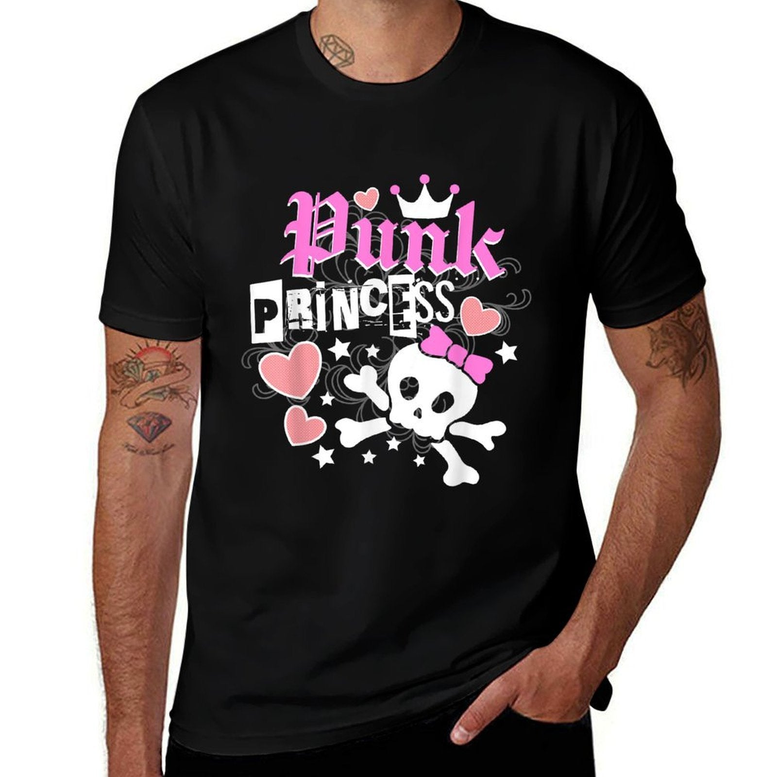 Punk Princess - Emo Skater Rocker Rebel  Classic T-Shirt