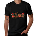 Funny Christmas Dachshund Santa Weiner Dog Lover Cute Xmas  Moisture-wicking T-Shirt
