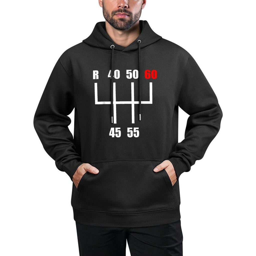 Retro 60 Years Old Driver Car 60th Birthday Shrink-Resistant Hoodie