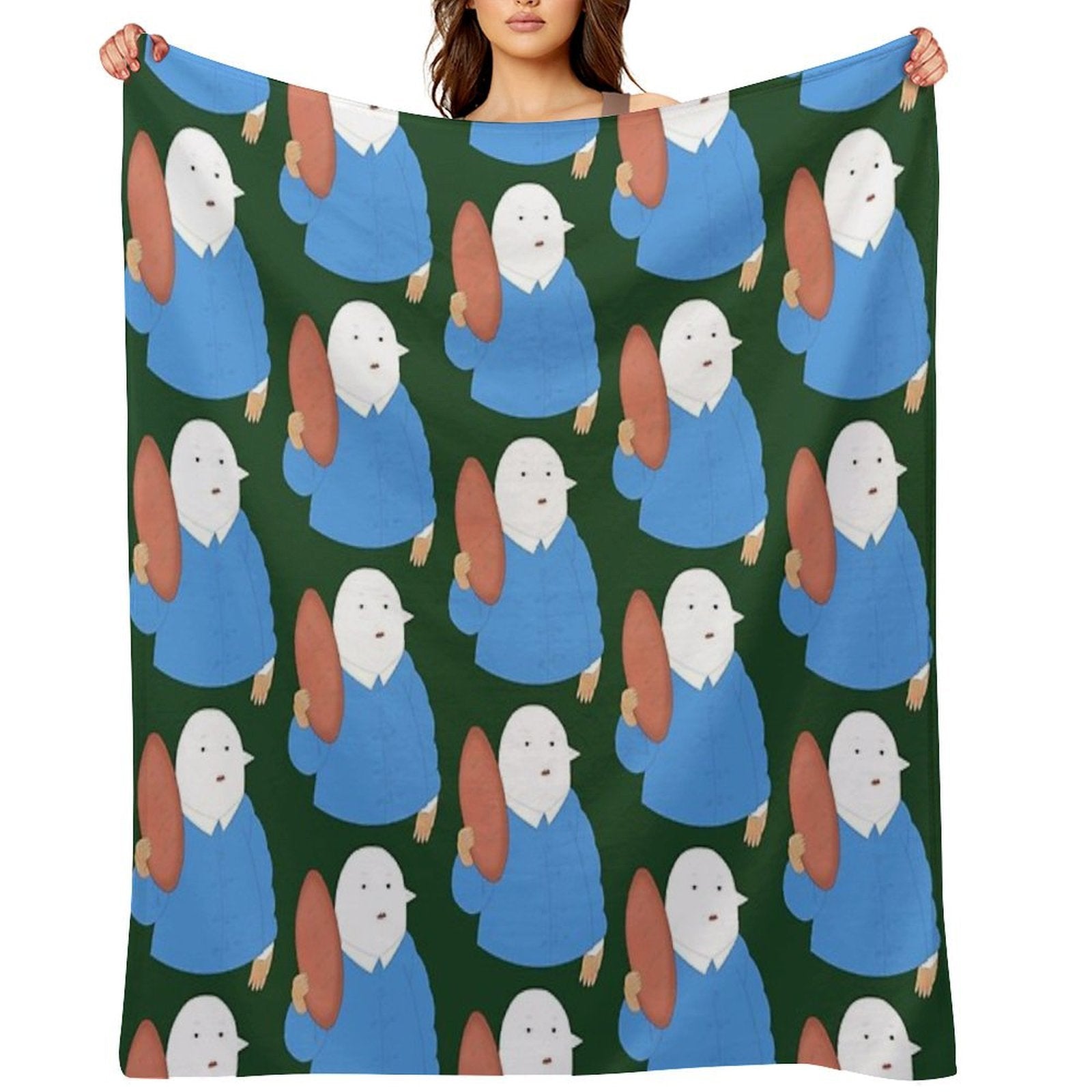 HQ Life Lessons with Uramichi Oniisan Anime - Funny Kotori Kun Easy Care Throw Blanket