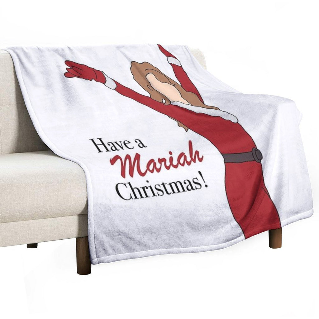 Have A Mariah Christmas ! Quick-dry Throw Blanket