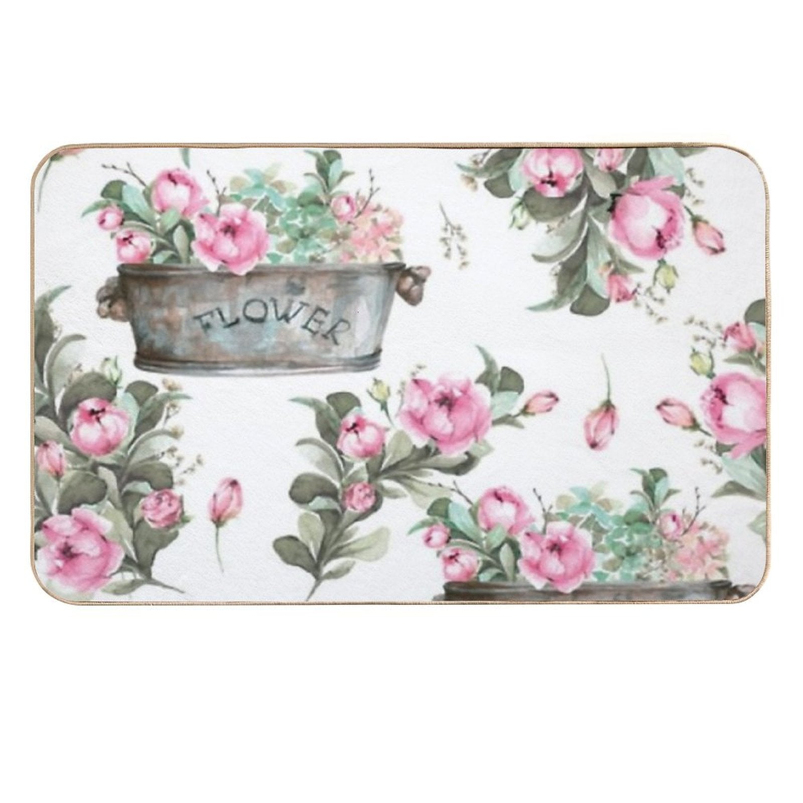 Flower  Versatile Bath Mat