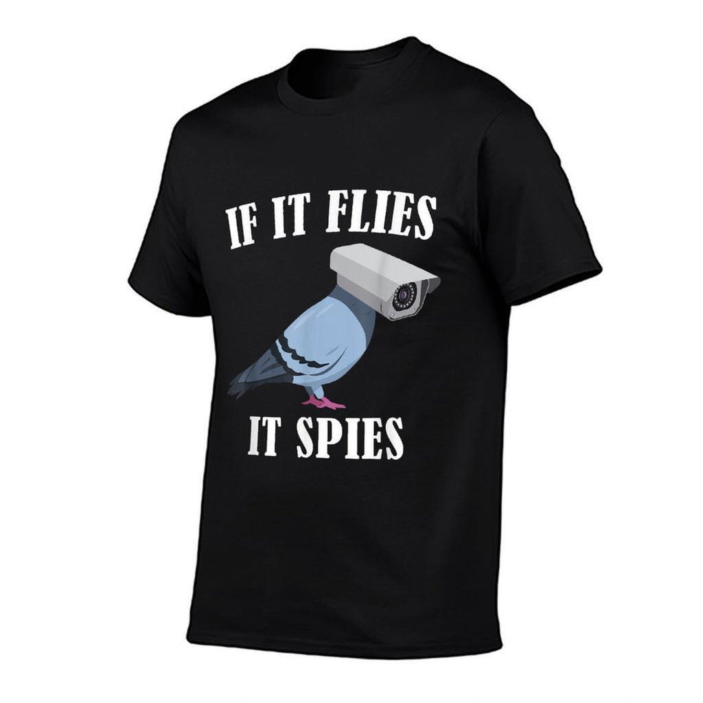Birds Spie Conspiracy Joke Meme Surveillance  Mens  Womens  Vintage-inspired T-Shirt