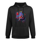 Marvel Spider-Man Miles Morales 4th Birthday Graphic Unisex Design Hoodie