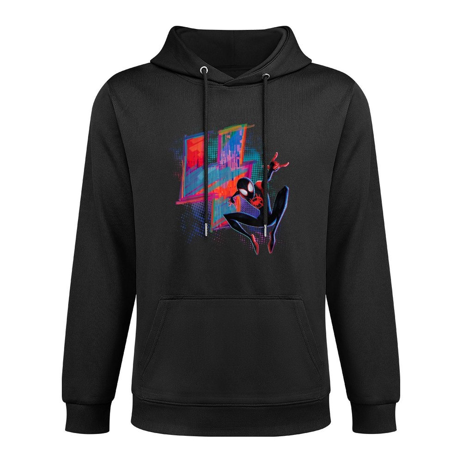 Marvel Spider-Man Miles Morales 4th Birthday Graphic Unisex Design Hoodie