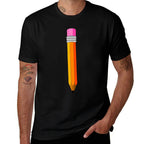Pencil Costume Funny Office School Supply Product  High-quality Stitching T-Shirt