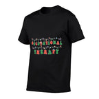 Occupational Therapy Christmas Retro Groovy OT Therapist  Graphic-printed T-Shirt