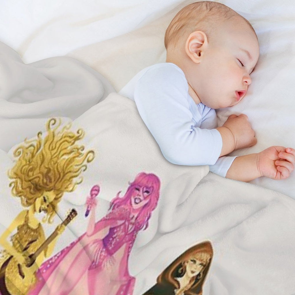 ALL ERAS (Colorful Version) Plush Throw Blanket