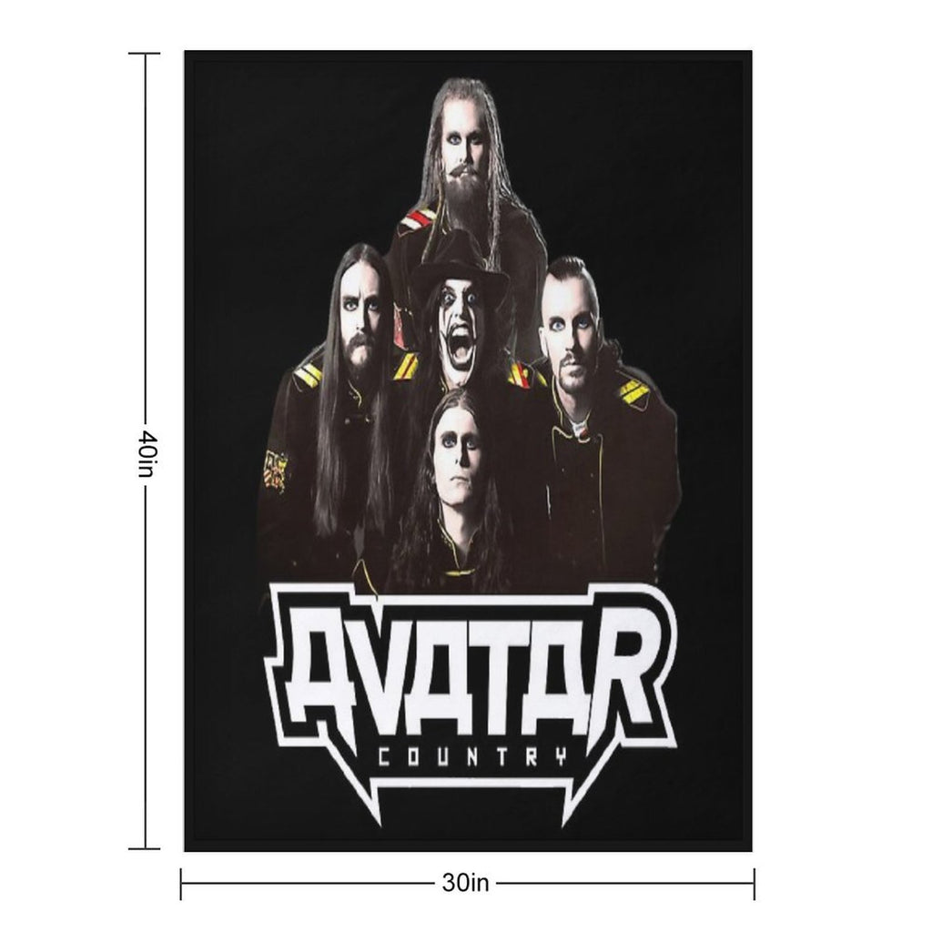 Best Art of Avatar Band Shrink-resistant Throw Blanket